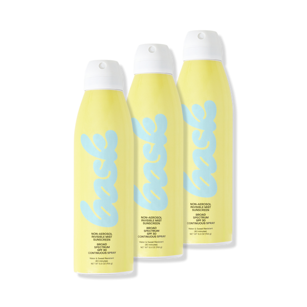 Spray sin aerosol SPF 30, paquete de 3