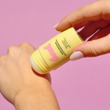Applying Bask sunscreen